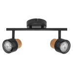 Ledvance LED Decor Faretti Cork Acciaio Nero 6W 460lm - 827 Bianco Molto Caldo | Dimmerabile