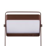 Nordlux Saulio Lampada Da Tavolo Marrone 3.5W 200lm 830 Luce Calda -  | IP44 - con Interruttore - Batteria - Solar