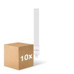 Confezione Multipack 10x Noxion Lucent PL-S LED  6W - 827 Bianco Molto Caldo | 2-Pin - Sostitutiva 11W