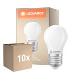 Confezione Multipack 10x Ledvance Classic LED E27 Pera Ghiaccio 1.8W 250lm - 827 Bianco Molto Caldo | Dimmerabile - Sostitutiva 25W
