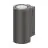 Ledvance Luce Da Parete Urban Vario Aluminium Grigio Up & Down 29W 2900lm - 830-840 CCT | IP65 