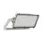 Ledvance Proiettore LED Max Radial 45 Aluminium Grigio 600W 85600lm 45D - 730 Luce Calda -  | IP66 - Simmetrico