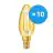 Confezione Multipack 10x Ledvance Vintage 1906 LED E14 Candela Oro 1.5W 120lm - 824 Bianco Molto Caldo | Sostitua 15W