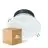 Confezione Multipack 4x Philips Downlight LED Coreline DN142B Aluminium Bianca 19.2W 2300lm 60D - 830 Luce Calda | Ritaglio 200mm - IP20 - Bianca Riflettore
