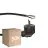 Confezione Multipack 50x Noxion Power Cavo di alimentazione Nero - Schuko Europlug + Estremità aperte - 5m - 3 pole 0,75mm2