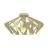 Eglo Luce da soffitto Carlton Acciaio Oro | IP20 - Adatto per 1x E27 