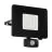 Eglo Luce Da Parete Faedo 3 Aluminium Nero 31W 3400lm - 850 Bianco Freddo | IP44 - Sensore Di Movimento