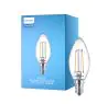 Philips Corepro LED Candela E14 Filamento Chiara 2W 250lm – 840 Bianco Freddo | Sostitutiva 25W