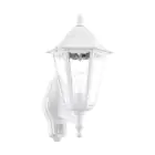 Eglo Luce Da Parete Navedo Aluminium Bianca | IP44 - Adatto per 1x E27 - Sensore Di Movimento